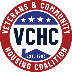 Veterans & community hosing logo
